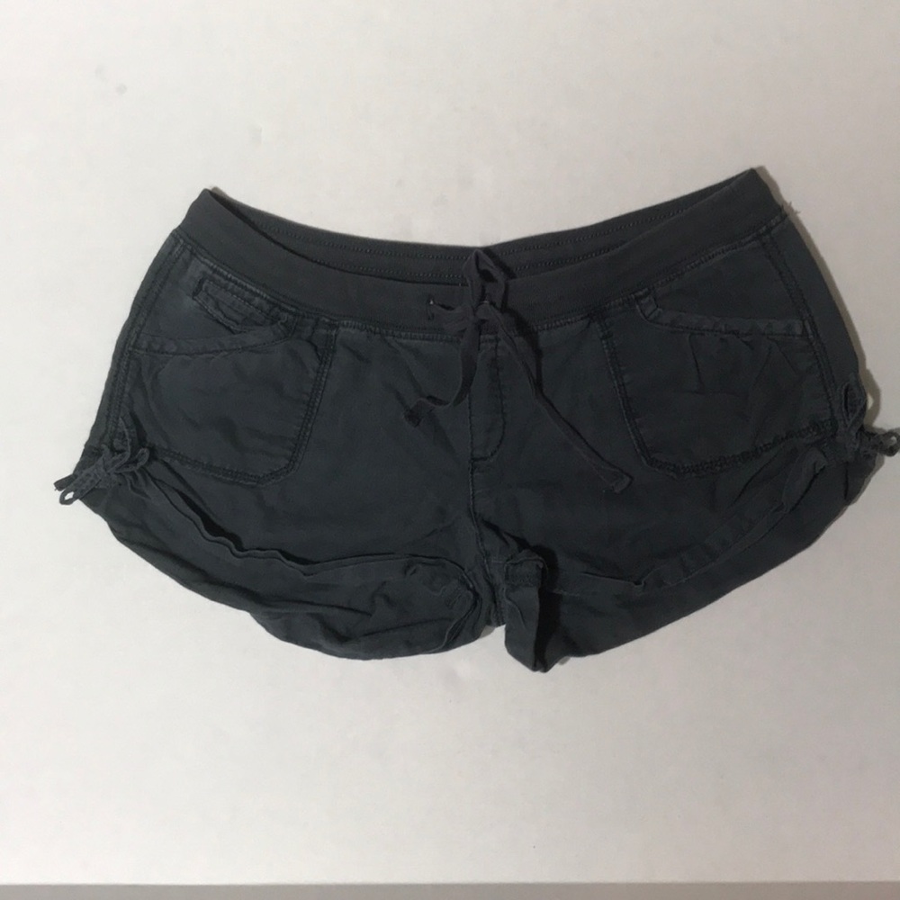 Hollister shorts with side drawstrings jr size 7
